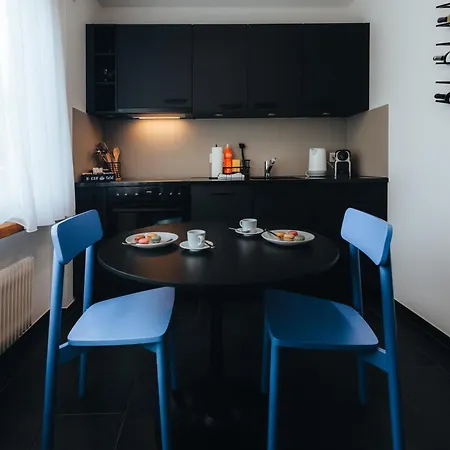 Zentrale Laenggasse - Ruhig - Gratis Parking - Oev Vor Der Tuer Lägenhet