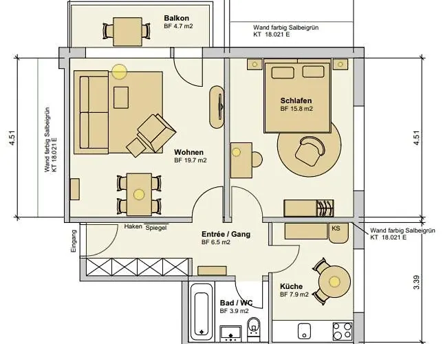 Zentrale Laenggasse - Ruhig - Gratis Parking - Oev Vor Der Tuer