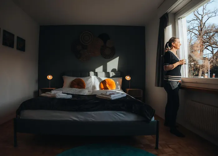 Apartment Zentrale Laenggasse - Ruhig - Gratis Parking - Oev Vor Der Tuer