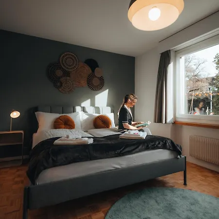 Apartman Zentrale Laenggasse - Ruhig - Gratis Parking - Oev Vor Der Tuer